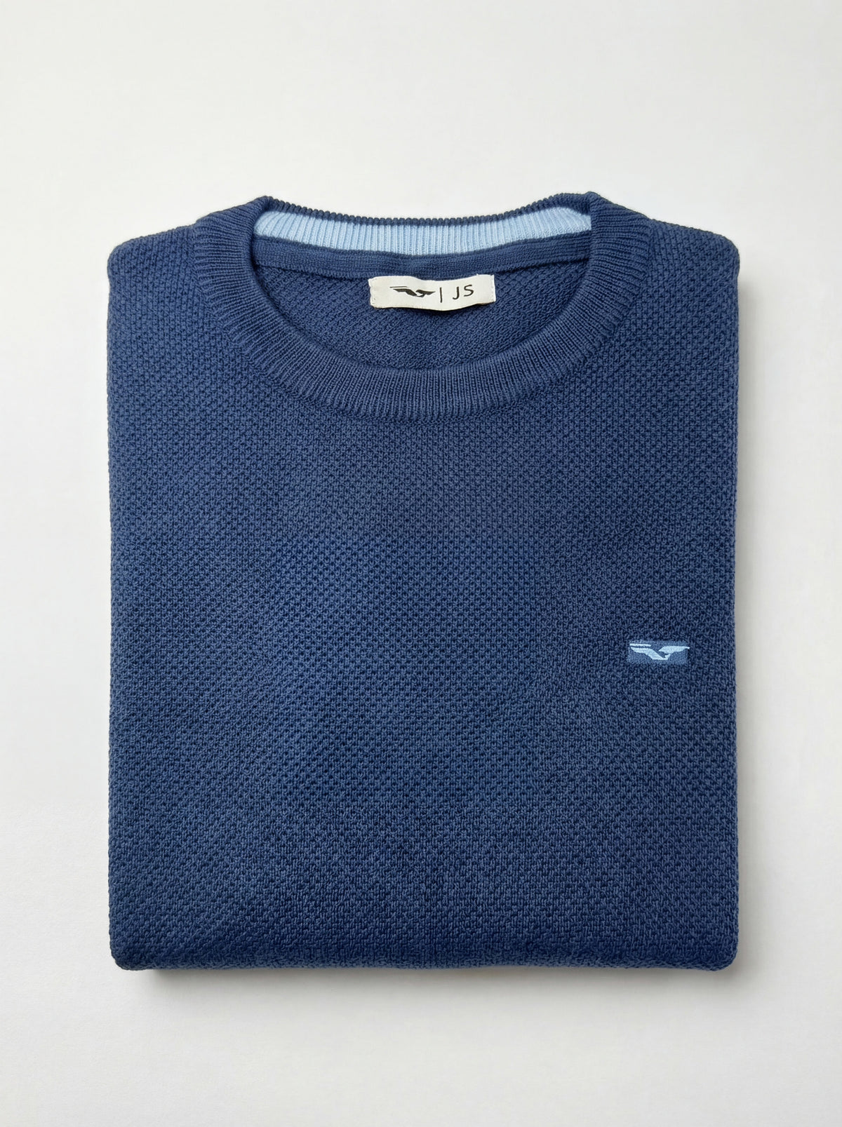 Jersey de Punto Piqué 100% Algodón (Cuello Redondo) - JS Kingsley
