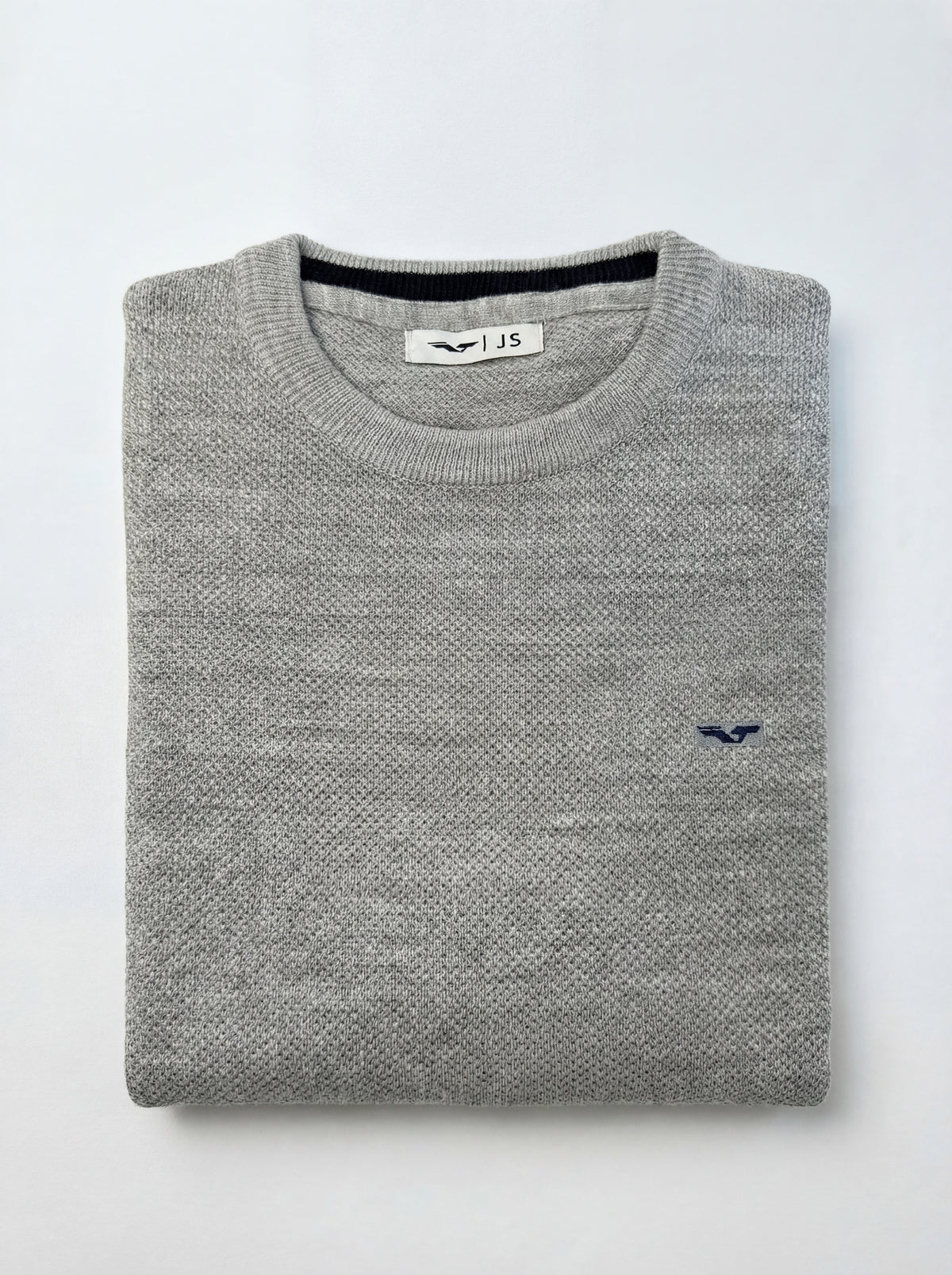 Jersey de Punto Piqué 100% Algodón (Cuello Redondo) - JS Kingsley