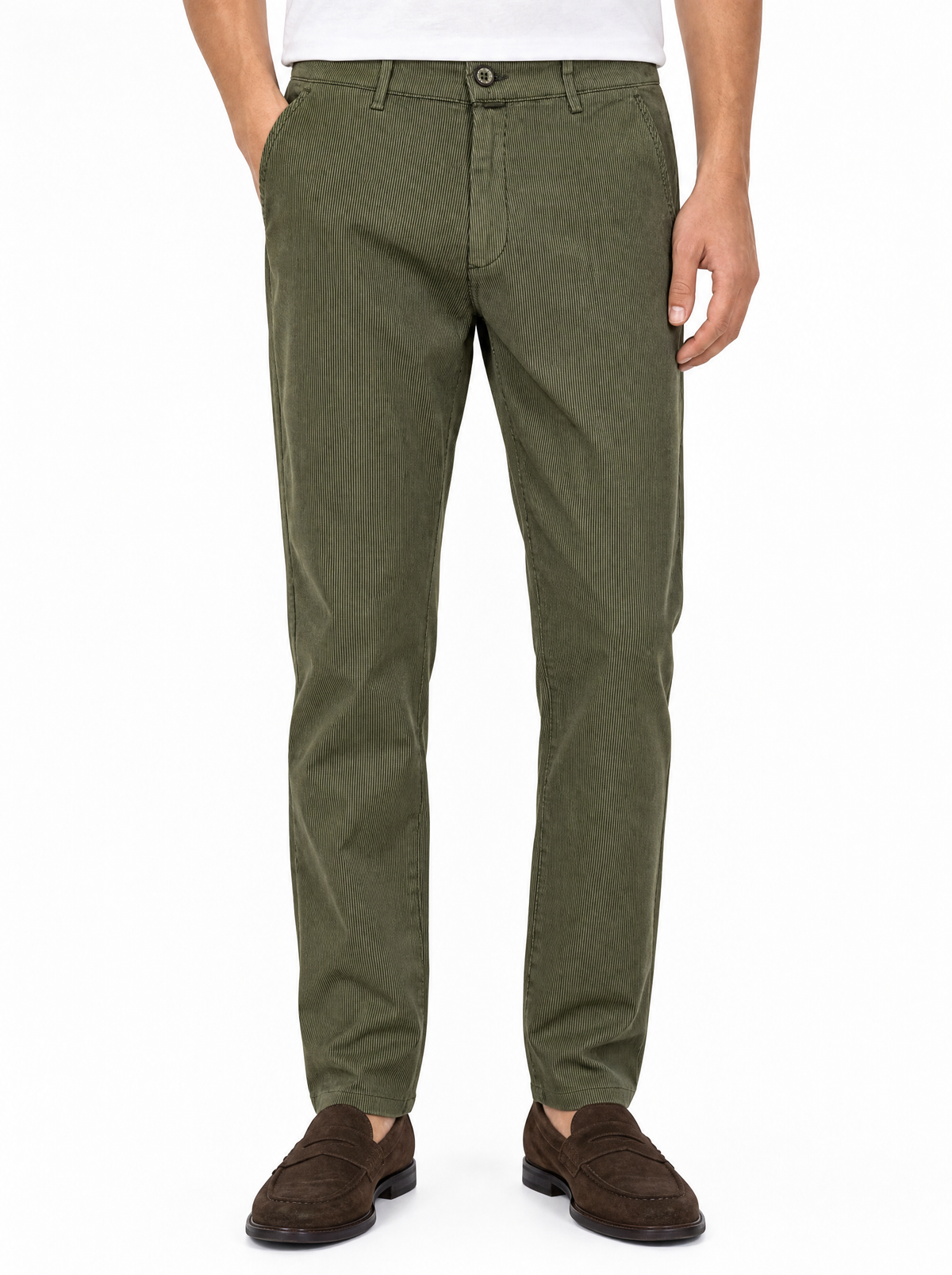 Pantalón Chino de Rayas - JS Milano