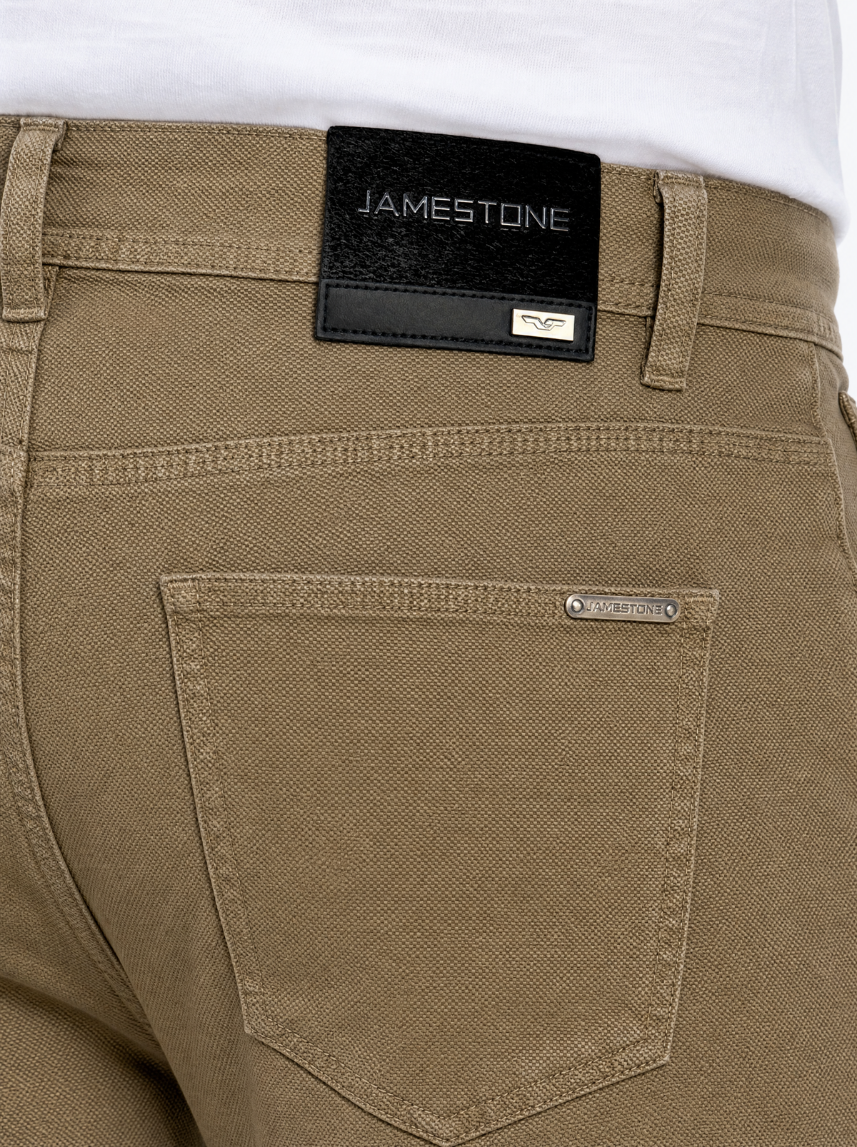Pantalón Chino de Piqué - JS Sorrento