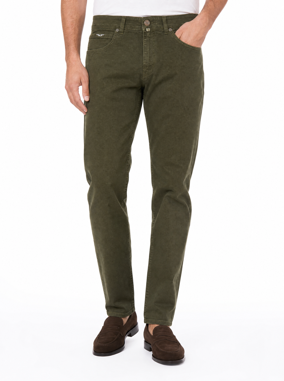 Pantalón Chino de Piqué - JS Sorrento