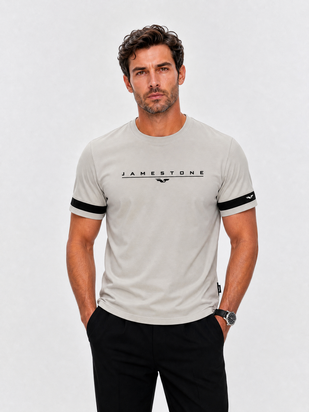 Camiseta de Algodón - JS Signature