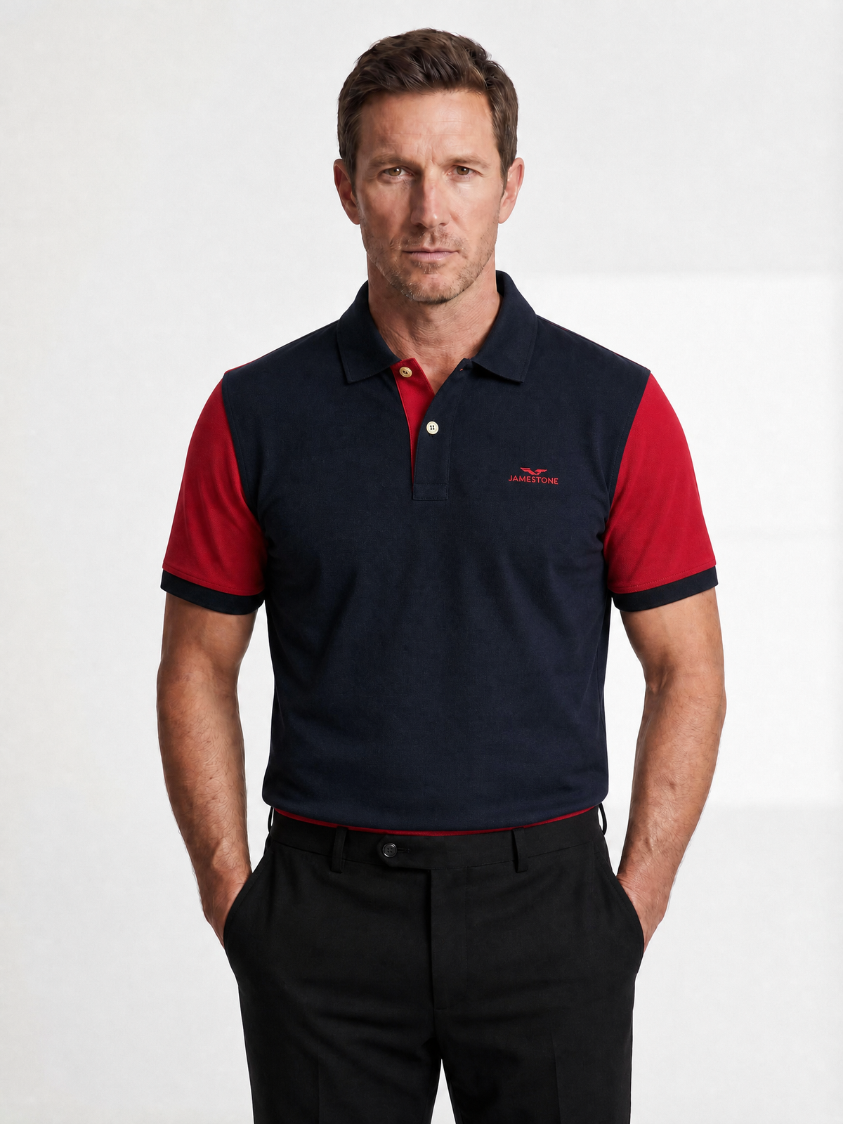 Polo Clásico de Contraste - JS Sterling