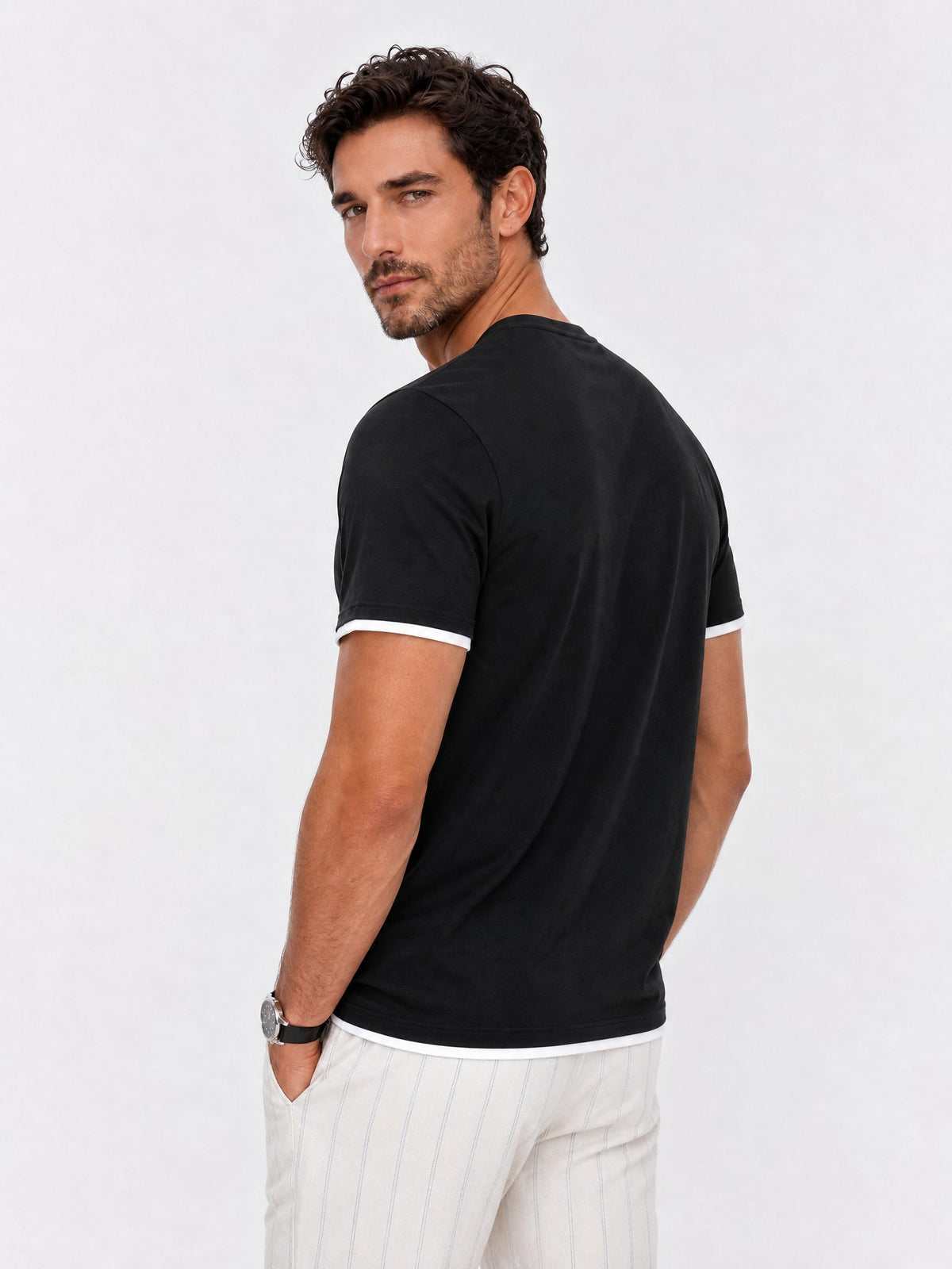 Camiseta de Algodón - JS Essential