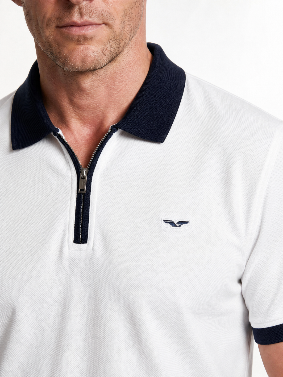 Polo con Media Cremallera - JS Cambridge