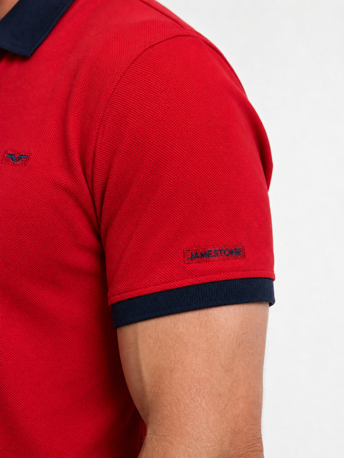 Polo con Media Cremallera - JS Cambridge