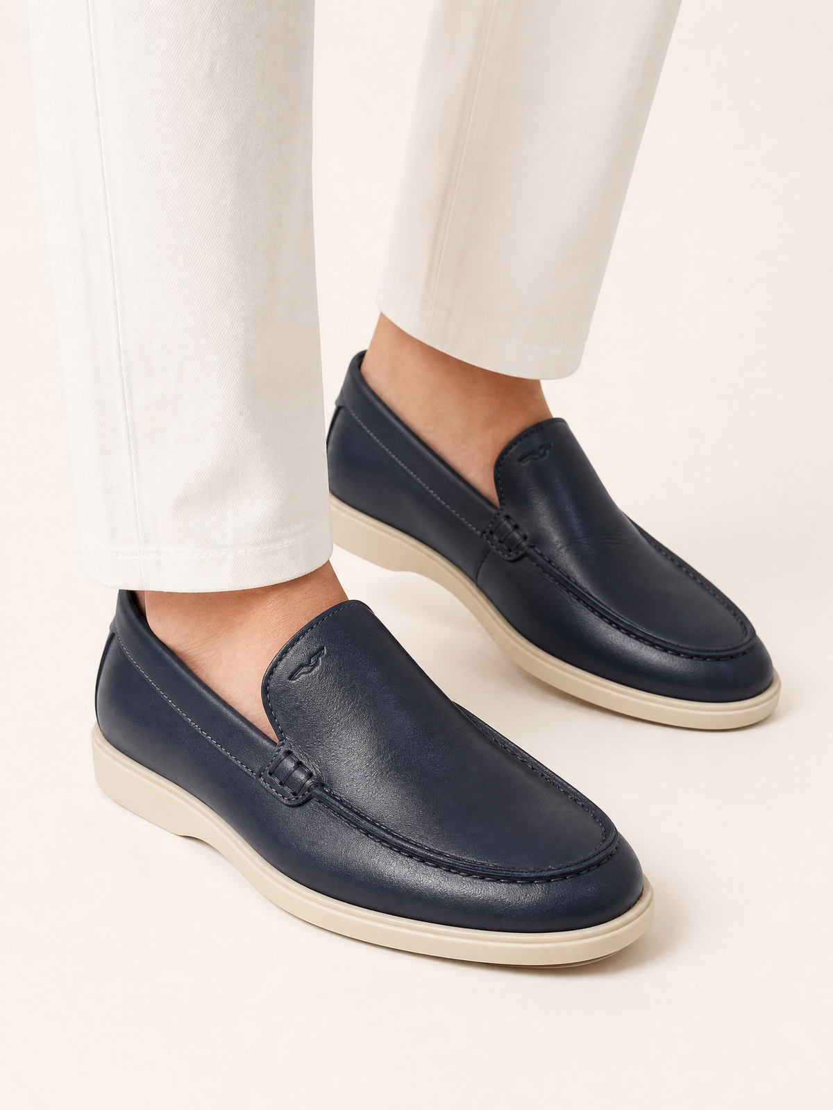 Conjunto - Polo Jamestone + Pantalón de Lino + Mocasines 100% Piel (-15%)