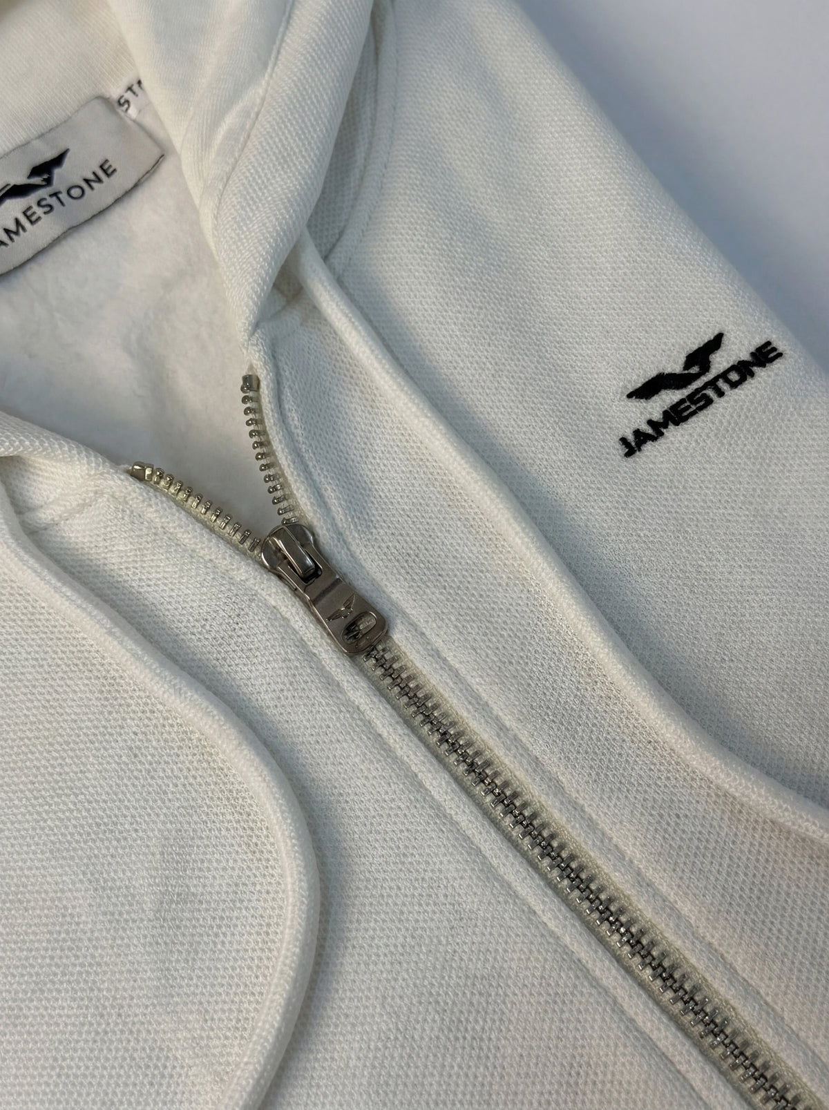 Sudadera con Cremallera de Piqué y Forro Polar - JS Arctic