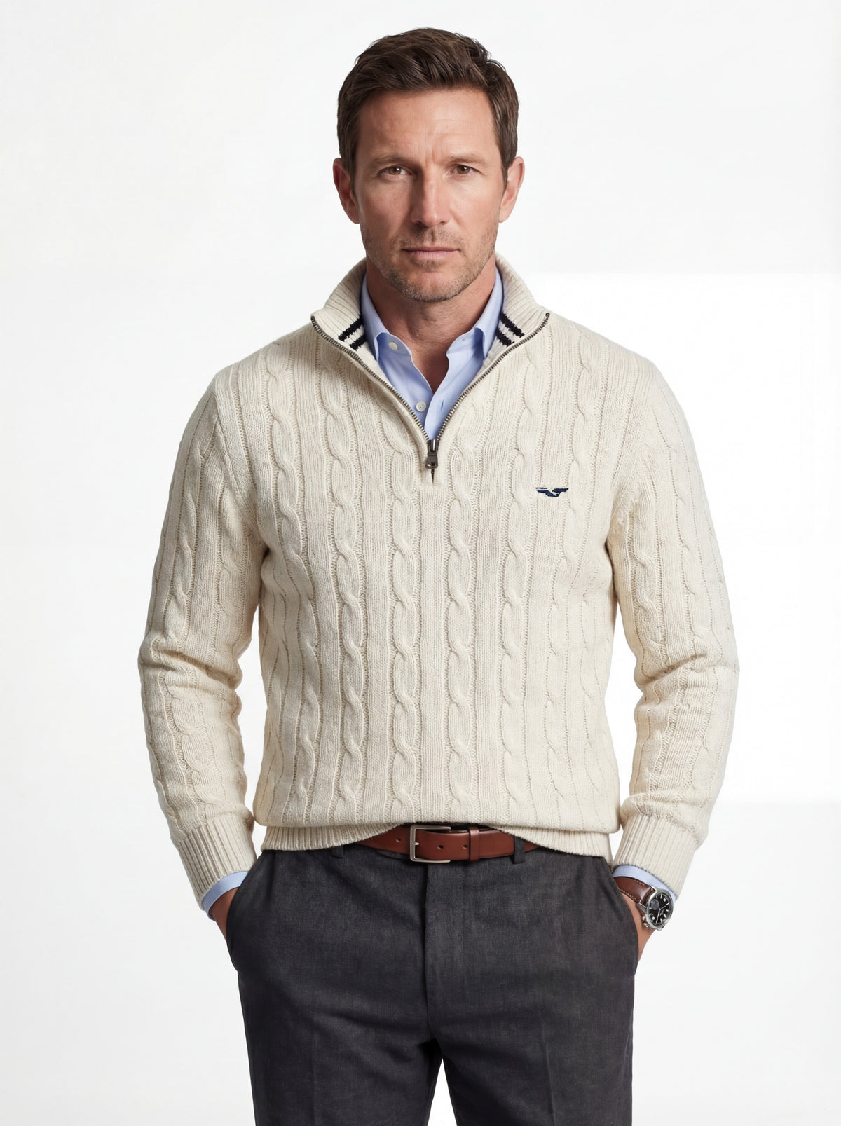 Jersey de Punto Trenzado - JS Sublime (100% Algodón)