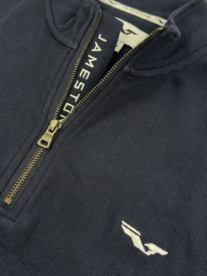 Jersey con Media Cremallera Jamestone – JS Ashford (100% Algodón Piqué)