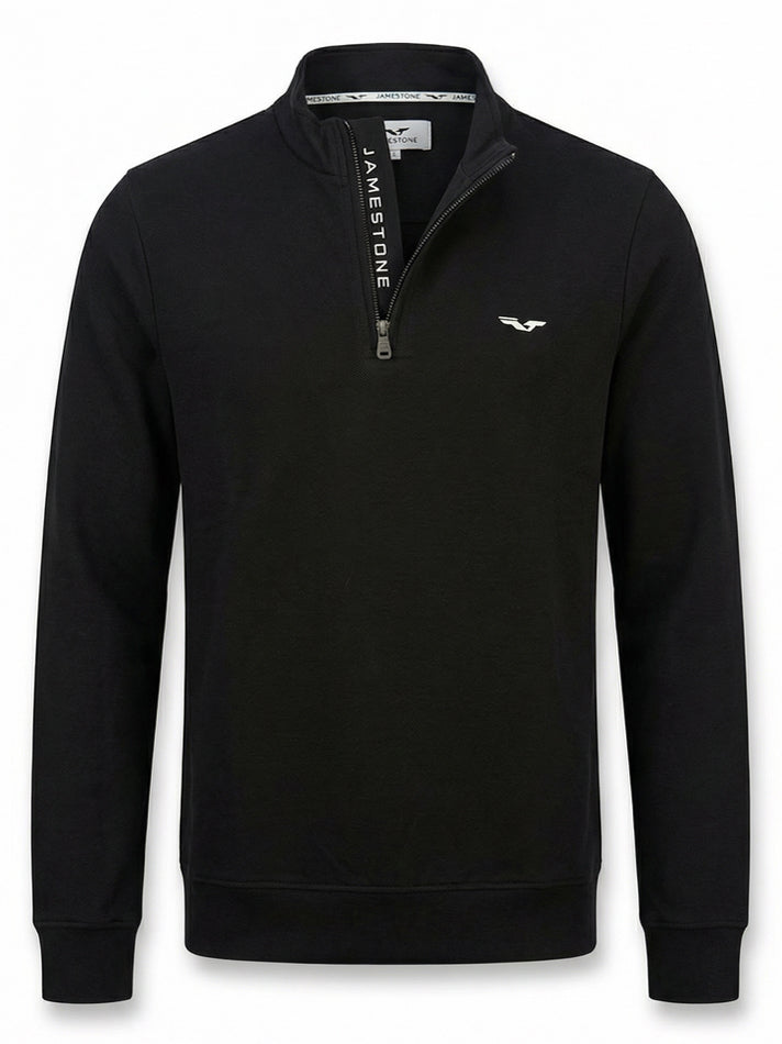 Jersey con Media Cremallera Jamestone – JS Ashford (100% Algodón Piqué)