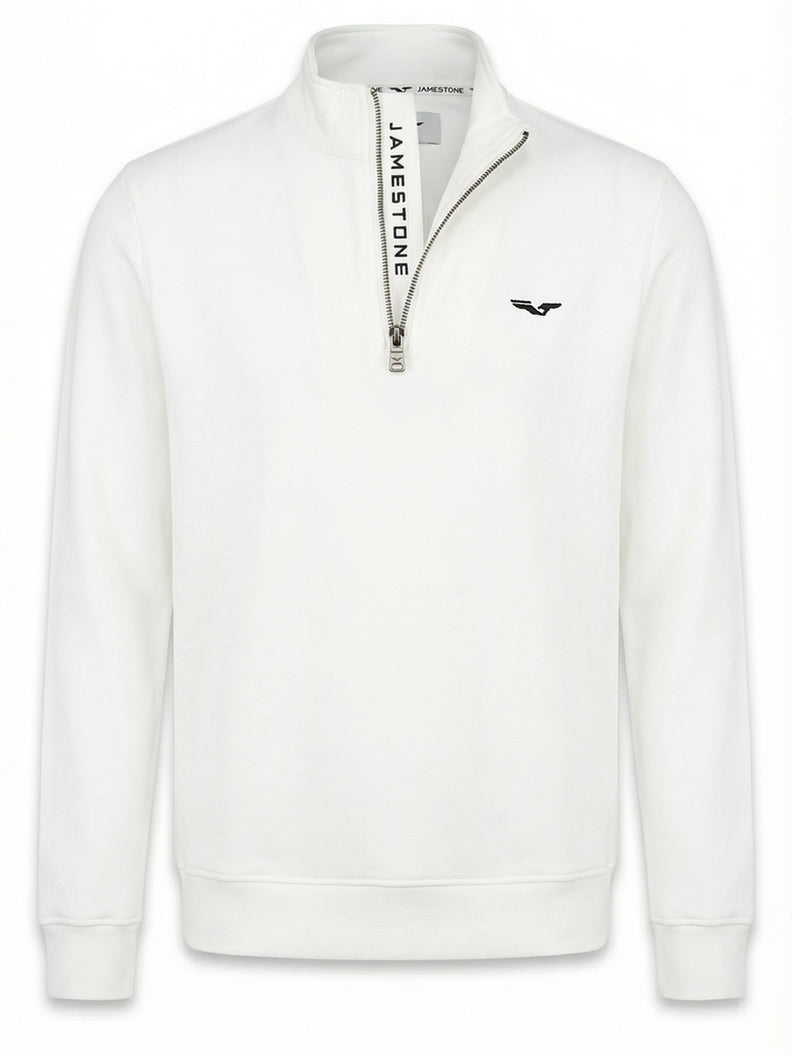 Jersey con Media Cremallera Jamestone – JS Ashford (100% Algodón Piqué)