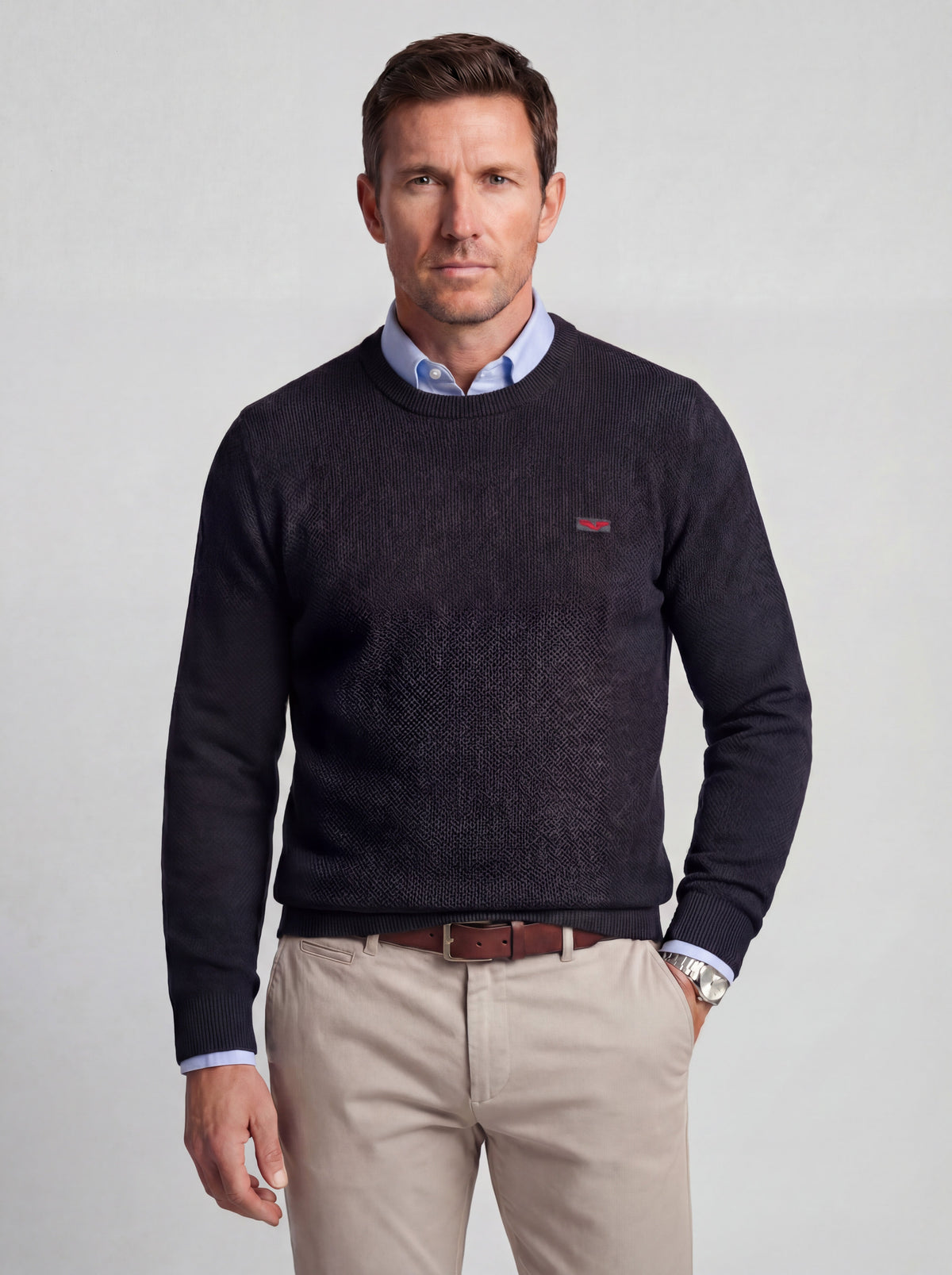 Jersey de Punto Piqué 100% Algodón (Cuello Redondo) - JS Kingsley