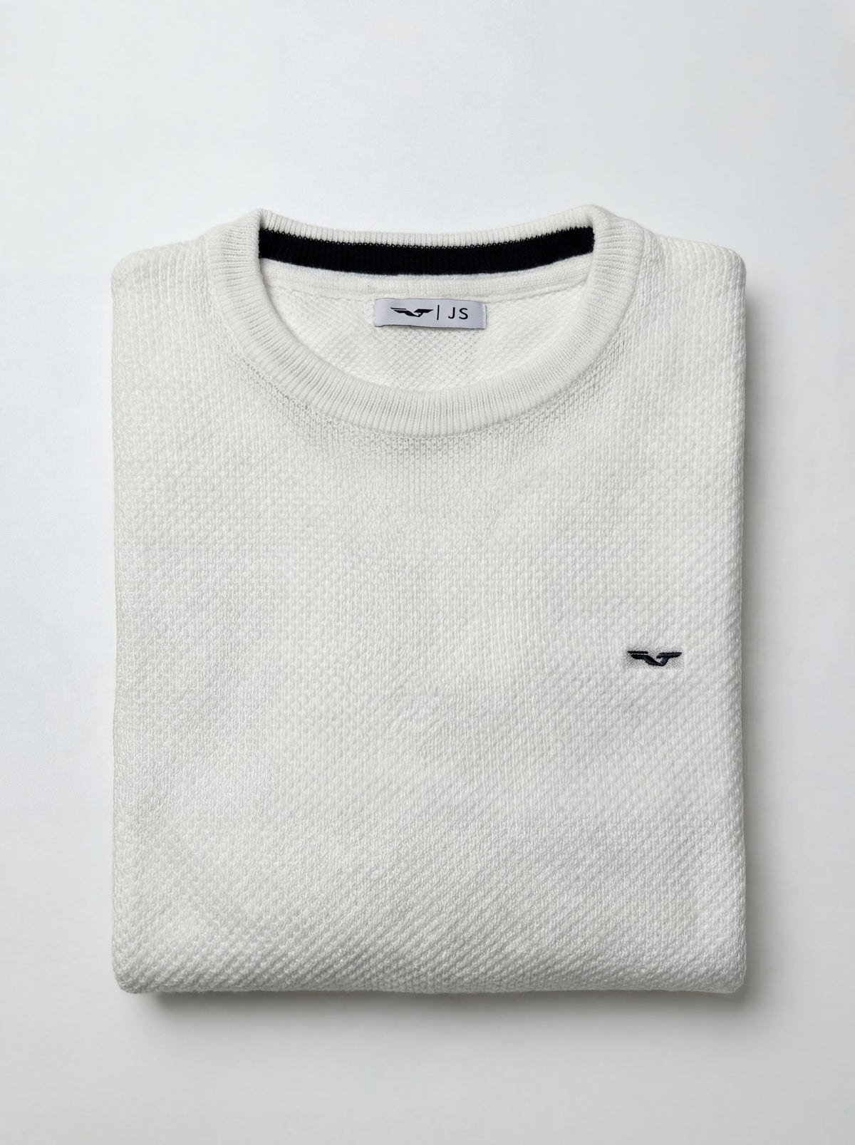 Jersey de Punto Piqué 100% Algodón (Cuello Redondo) - JS Kingsley