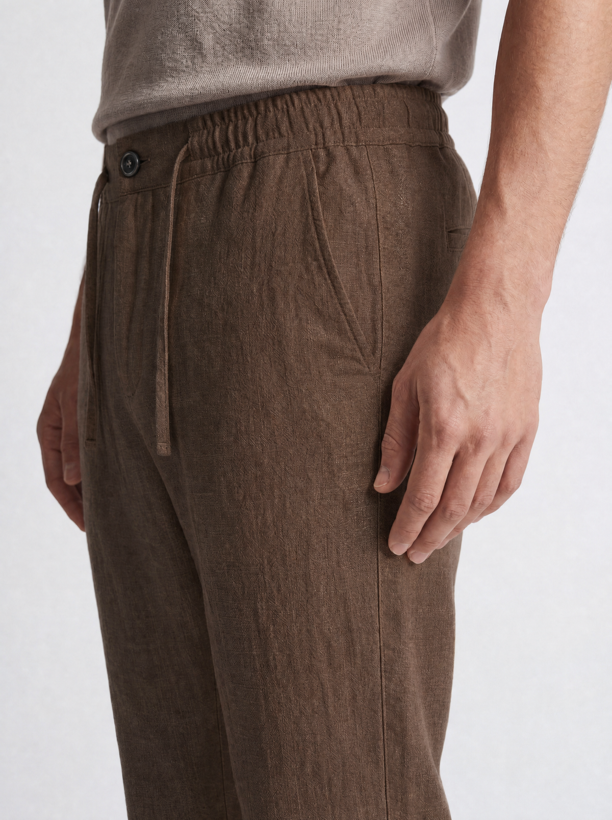 Pantalón de Lino Regular Fit - JS Linen