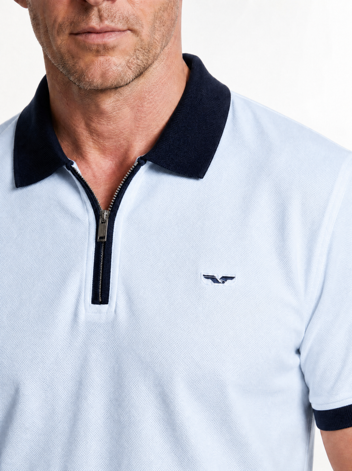 Polo con Media Cremallera - JS Cambridge