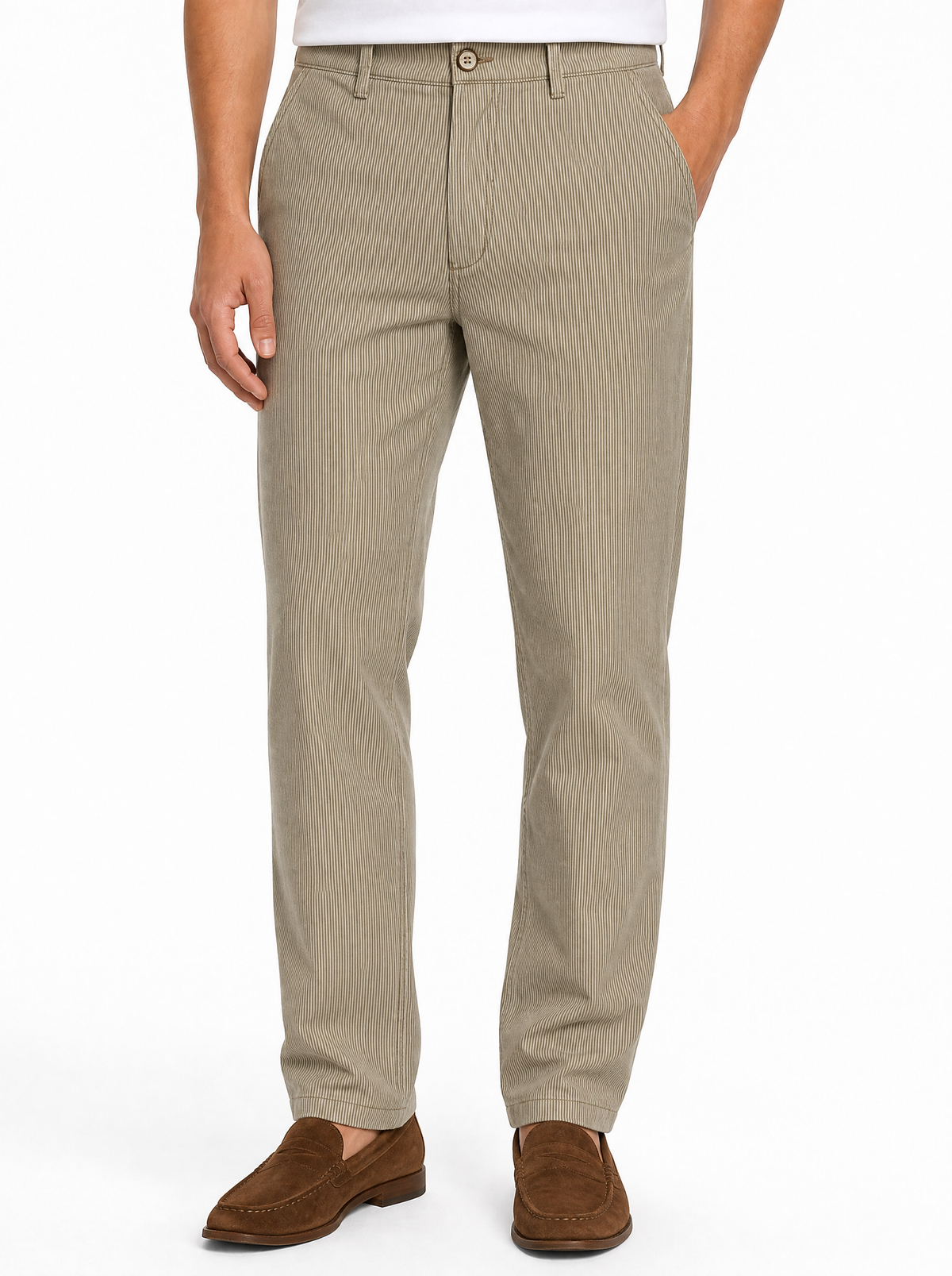 Pantalón Chino de Rayas - JS Milano