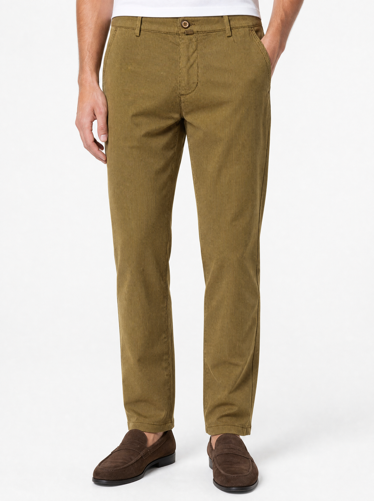 Pantalón Chino de Rayas - JS Milano