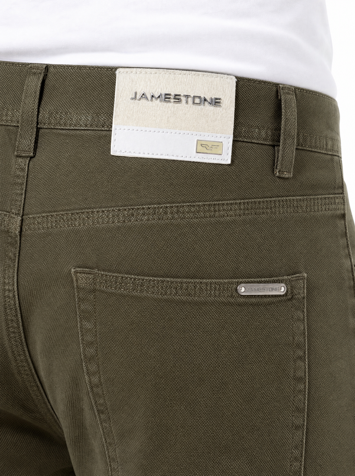 Pantalón Chino de Piqué - JS Sorrento