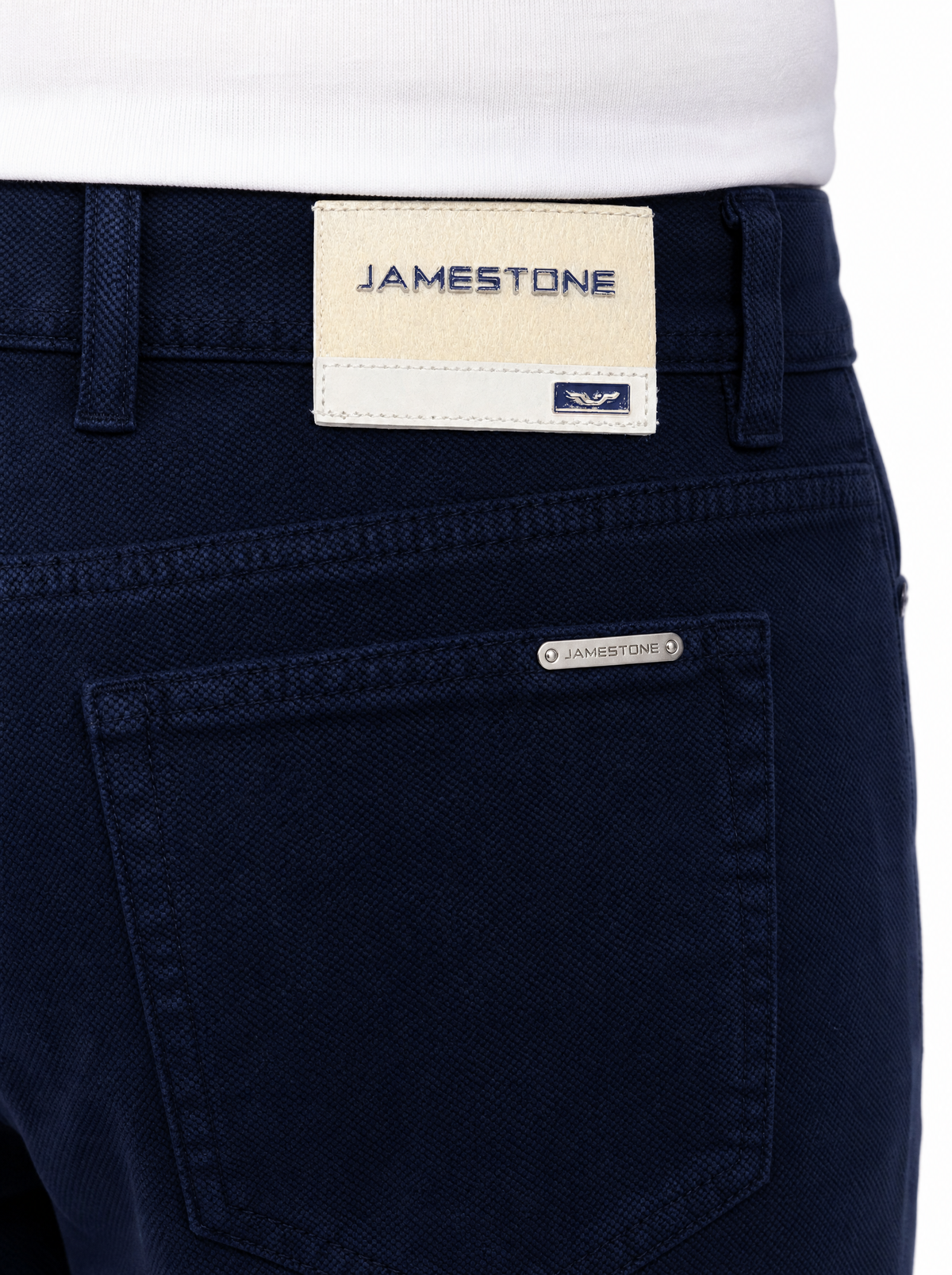 Pantalón Chino de Piqué - JS Sorrento