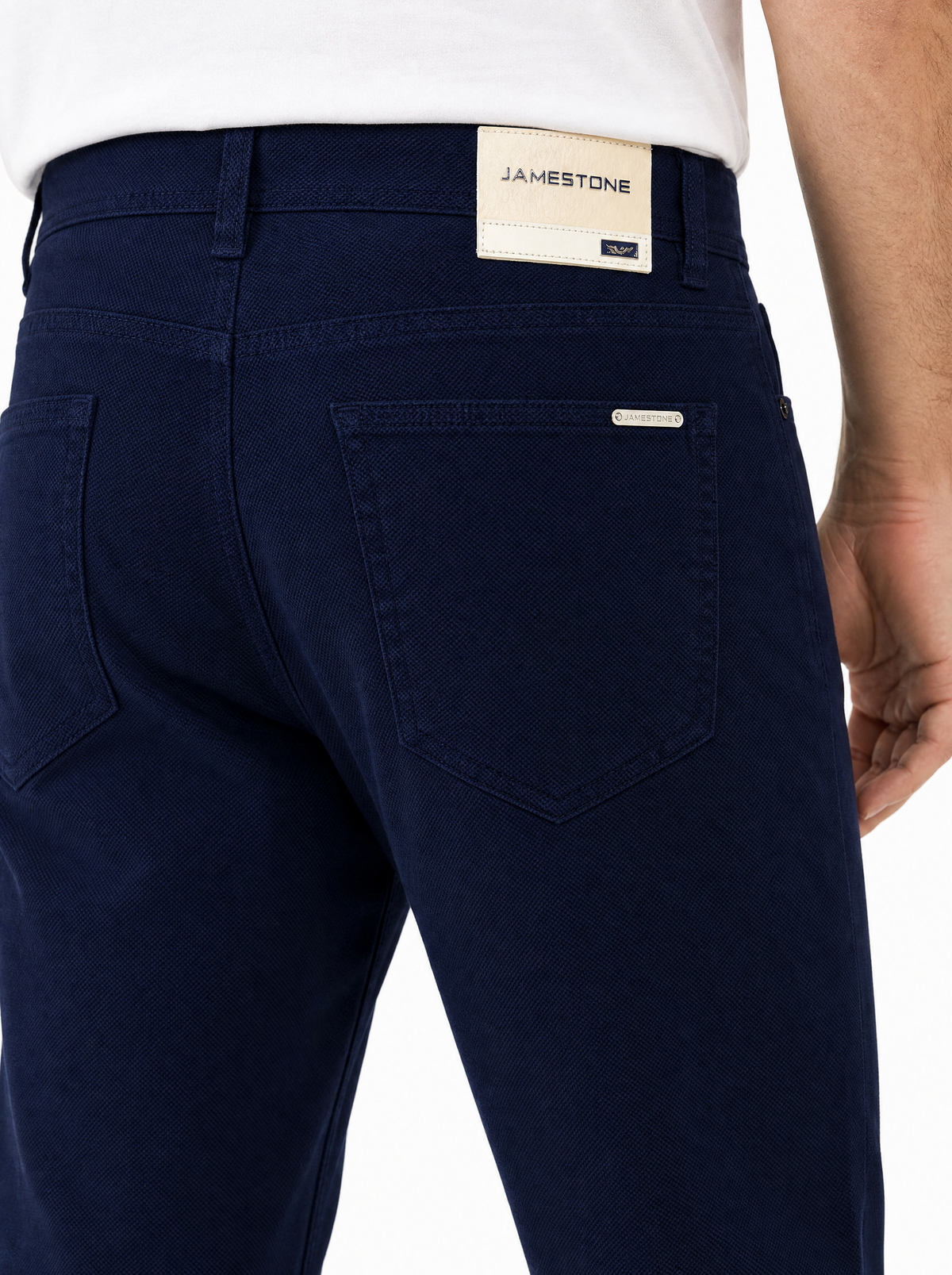 Pantalón Chino de Piqué - JS Sorrento