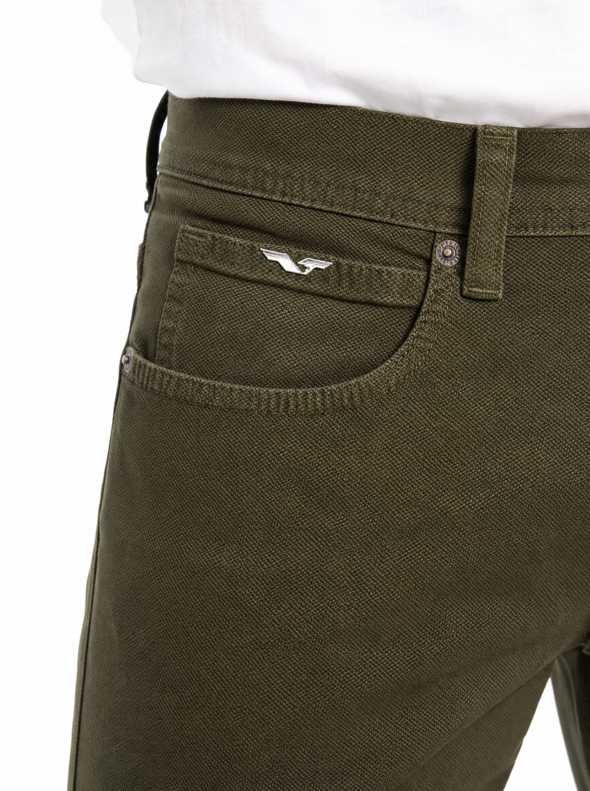 Pantalón Chino de Piqué - JS Sorrento