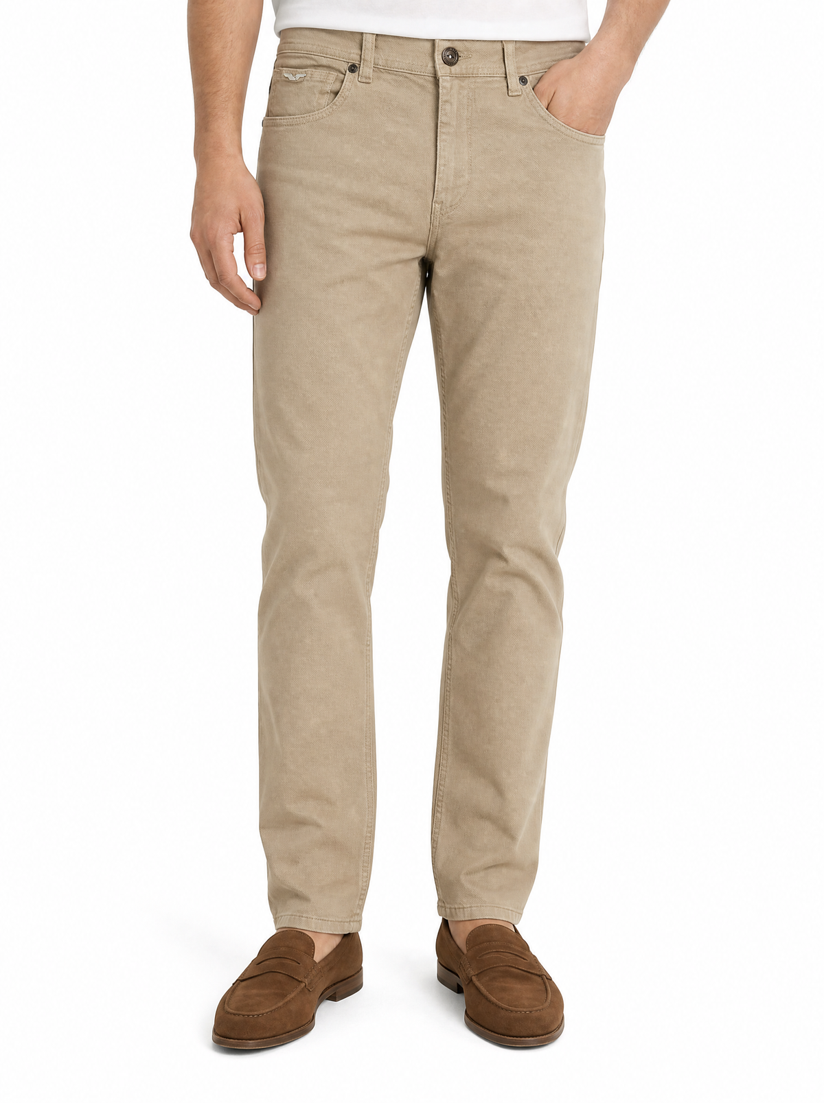 Pantalón Chino de Piqué - JS Sorrento