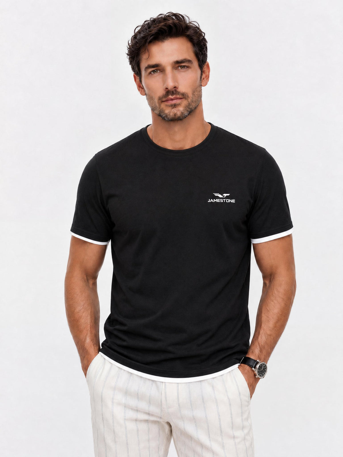 Camiseta de Algodón - JS Essential