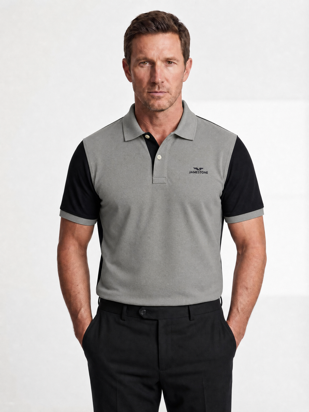 Polo Clásico de Contraste - JS Sterling