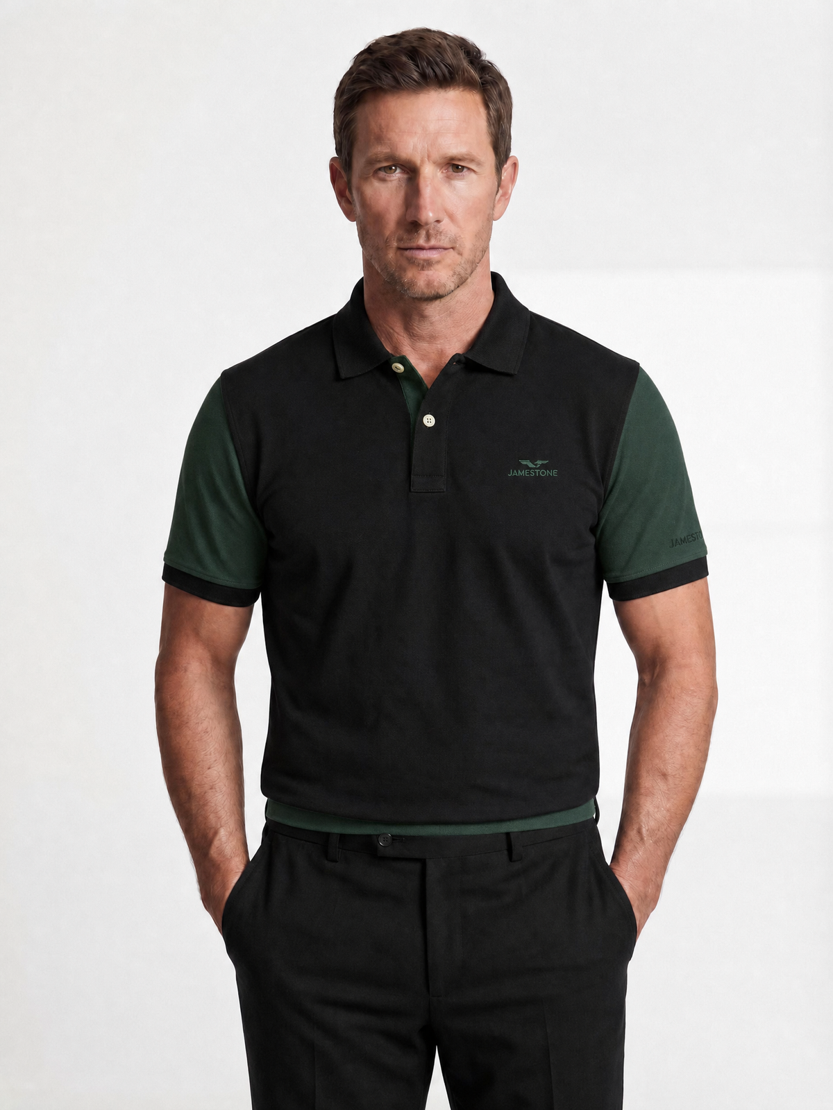 Polo Clásico de Contraste - JS Sterling
