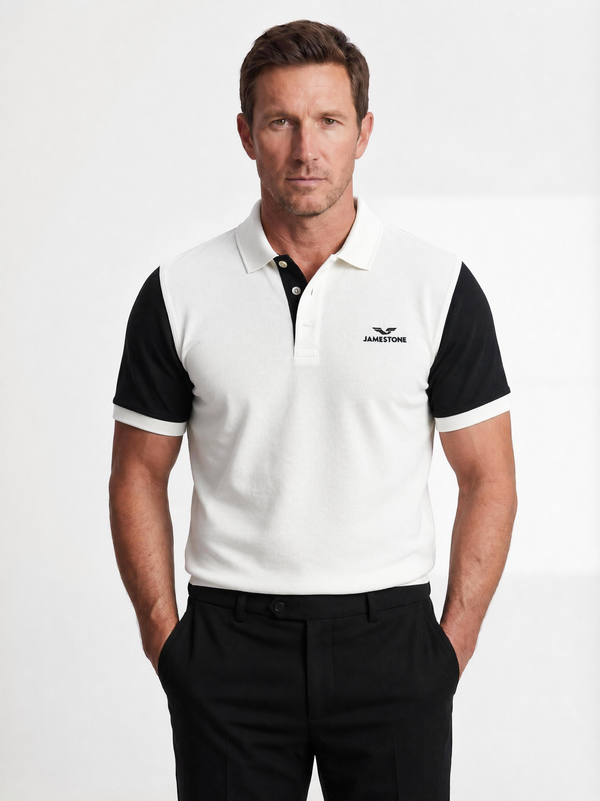 Polo Clásico de Contraste - JS Sterling