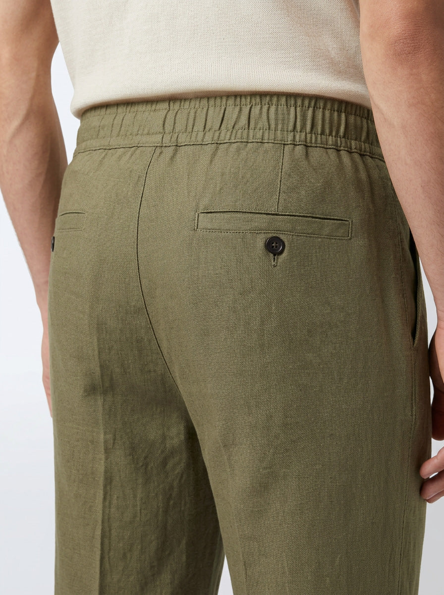 Pantalón de Lino Regular Fit - JS Linen