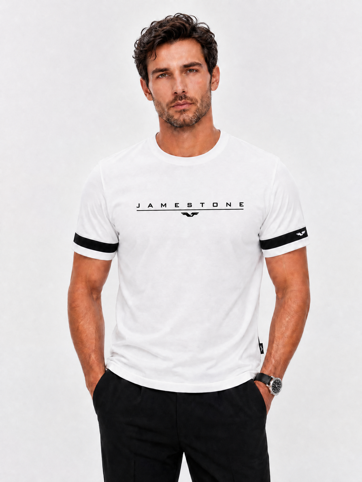 Camiseta de Algodón - JS Signature