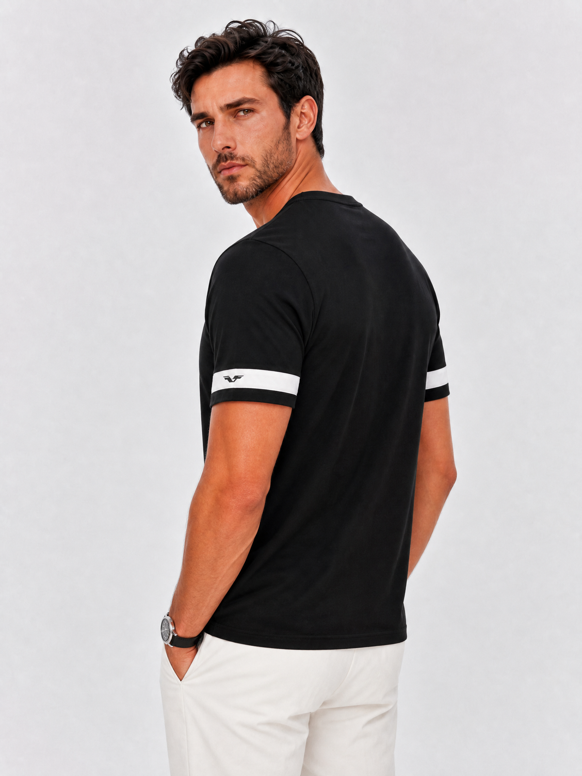 Camiseta de Algodón - JS Signature
