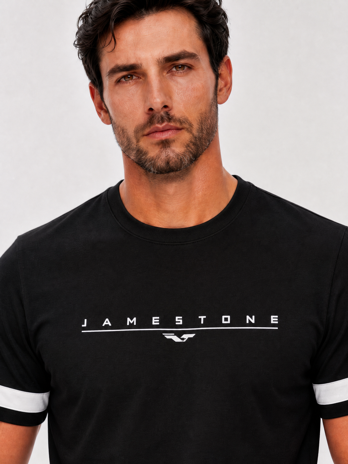 Conjunto - Camiseta JS Signature + Jeans Eagle Stone Gris + Mocasines 100% Ante (-15%)