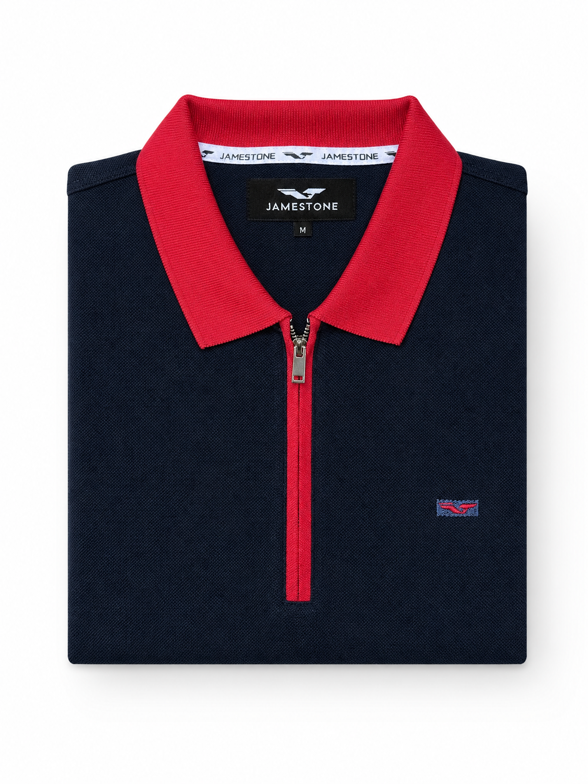 Polo con Media Cremallera - JS Cambridge