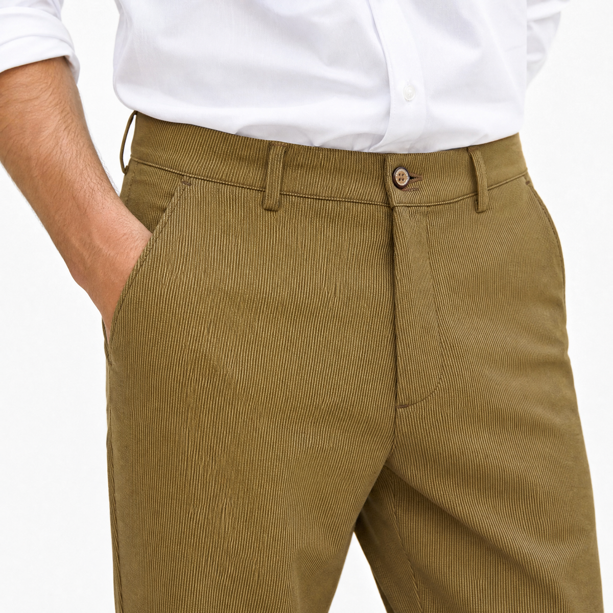 Pantalón Chino de Rayas - JS Milano