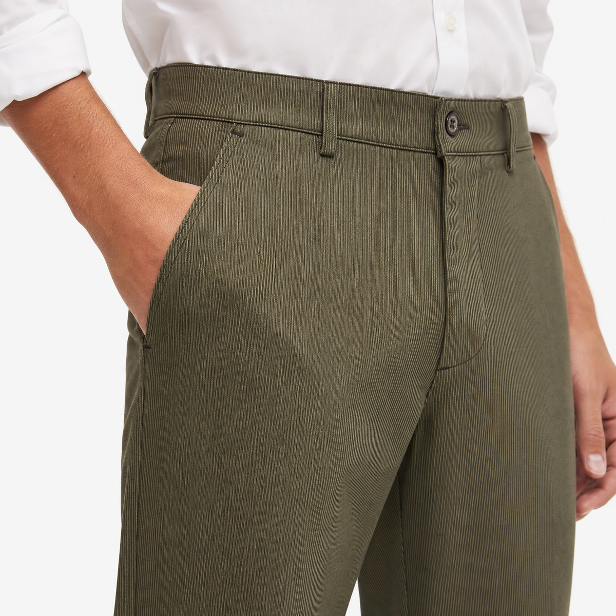 Pantalón Chino de Rayas - JS Milano