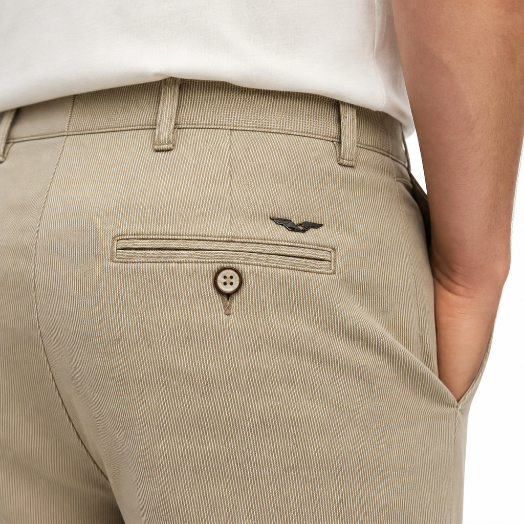 Pantalón Chino de Rayas - JS Milano